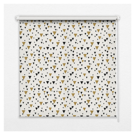 TULUP VNÚTORNÁ roleta - okenná roleta - roleta - 140x140 cm - Trojuholníky
