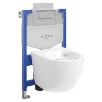 Mexen Fenix XS-U, podomietkový modul a závesné WC Lena, biela, 6853322XX00