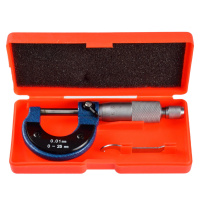 Geko Analógový mikrometer 0-25 mm 0-01 mm