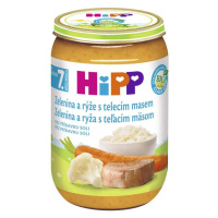 HIPP Junior Zelenina s ryžou a teľacím mäsom BIO 220 g