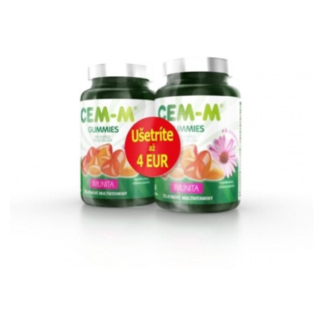 SALUTEM Cem-m gummies imunita 60 + 60 tabliet ZADARMO