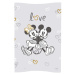 CEBA Podložka prebaľovacia mäkká COSY 50x70 Disney Minnie&Mickey Grey