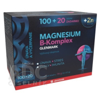 Magnesium B-Komplex GLENMARK + Zinok