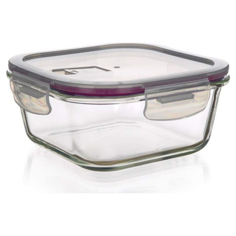 BANQUET LORA 750 ml s viečkom, bordó, sklenená