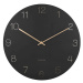 Nástenné hodiny Karlsson KA5762BK 40 cm
