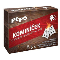 Kominíček PE-PO® odstraňovač sadzí, 5 ks