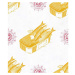 MINDTHEGAP Sardines Yellow - tapeta