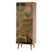 Botník FILINTA Tree 50x135 cm dub sonoma