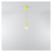 Žlté závesné svietidlo ø 5 cm Rene – Nice Lamps