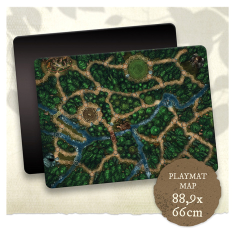 Glama Games Forest of Radgost: Neoprene Play Mat