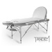 Skladací masážny stôl TANDEM Profi A3D Oval Farba: biela