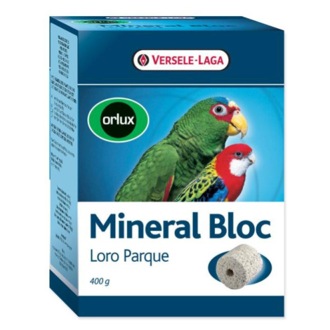 Blok Versele-Laga minerálny Lore Parque lisovaný grit s korálmi veľké papagáje 400g Versele Laga