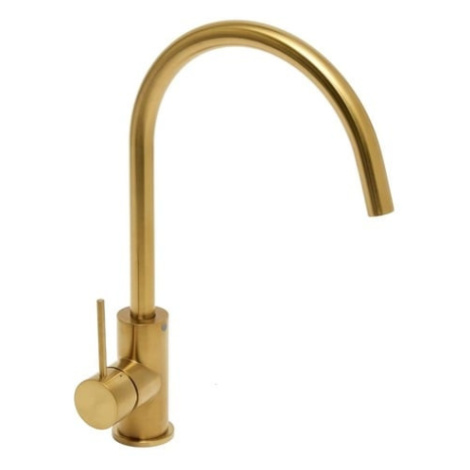 Drezová batéria SAT Aurum s otočným ramienkom brúsená zlatá SATBAUR280BG