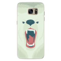 Silikónové puzdro iSaprio - Angry Bear - Samsung Galaxy S7 Edge