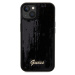 Guess Sequin Script Logo Zadný Kryt pre iPhone 13 Black