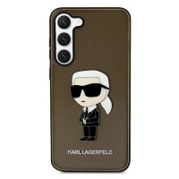 Kryt Karl Lagerfeld Samsung Galaxy S23 black hardcase Ikonik Karl Lagerfeld (KLHCS23SHNIKTCK)