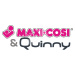 Kočík pre dve bábiky DeLuxe Pastel Maxi Cosi&Quinny Grey Smoby s polohovateľnou opierkou a 65 cm