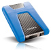 ADATA Externý HDD 1TB 2,5" USB 3.1 DashDrive Durable HD650, modrý (gumový, nárazu odolný)