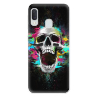 Odolné silikónové puzdro iSaprio - Skull in Colors - Samsung Galaxy A20e