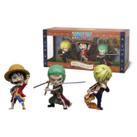 Kolekcia figúrok Freeny's Hidden Dissectibles One Piece S1 Trios - Luffy, Zoro, Sanji