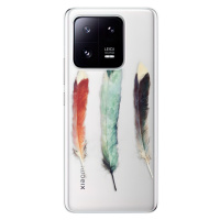 Odolné silikónové puzdro iSaprio - Three Feathers - Xiaomi 13 Pro