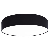 Čierne LED stropné svietidlo ø 40 cm – SULION