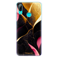 Odolné silikónové puzdro iSaprio - Gold Pink Marble - Huawei P Smart 2019
