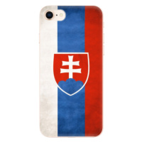 Odolné silikónové puzdro iSaprio - Slovakia Flag - iPhone 8