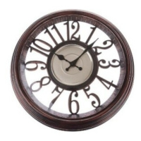 Nástenné hodiny Tire, pr. 40,5 cm, plast
