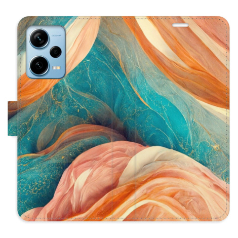 Flipové puzdro iSaprio - Blue and Orange - Xiaomi Redmi Note 12 Pro+ 5G