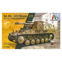 Model Kit military 7061 - Sd.Kfz.124 Wespe 10.5 cm. Leichte Feldhaubitze (1:72)