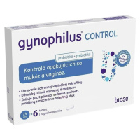 GYNOPHILUS CONTROL vaginálne tablety 6 ks