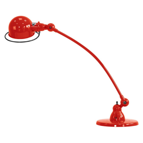 Jieldé Loft C6000 stolná lampa, zakrivená, červená JIELDÉ