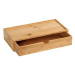 Bambusový úložný box s priehradkou Wenko Terra