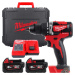 MILWAUKEE M18CBLPD-402C M18 Aku vŕtačka s príklepom - kompaktná 4933464537