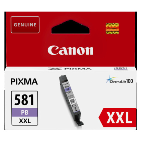 Canon CLI-581PB XXL 1999C001 foto modrá (photo blue) originálna cartridge