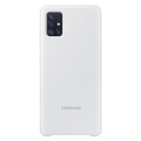 Samsung Galaxy A51 SM-A515F, silikónové puzdro, biele, továrenské