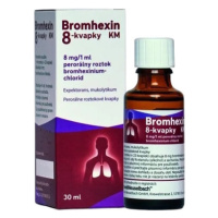 BROMHEXIN 8 kvapky KM 30 ml