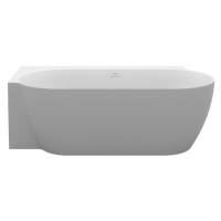 Ravak Freedom Corner II Tec voľne stojaca vaňa 175x86 cm akrylát ľavá smoke grey smoke grey CC91