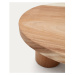 Konferenčný stolík z masívu munggur v prírodnej farbe 60x90 cm Mosi – Kave Home