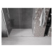 MEXEN/S - Velár posuvné sprchové dvere 130, transparent, chróm 871-130-000-01-01