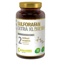 CARNOMED Sulforafan EXTRA XL Pure Gold Edition 120 kapsúl