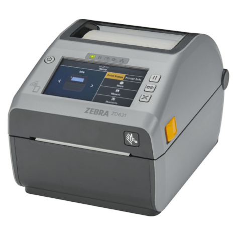 Zebra ZD621d ZD6A143-D0EF00EZ DT, 12 dots/mm (300 dpi), label printer, RTC, USB, USB Host, RS232