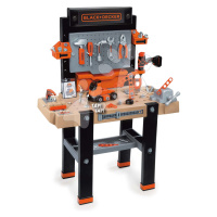 Pracovná dielňa elektronická Bricolo Ultimate Workbench Black&Decker Smoby s mechanickou vŕtačko