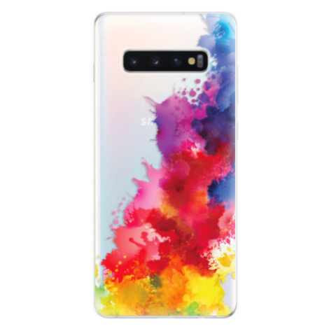 Odolné silikónové puzdro iSaprio - Color Splash 01 - Samsung Galaxy S10+