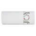 Bavlnený vianočný uterák biely JOY Šírka: 50 cm | Dĺžka: 90 cm