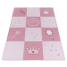 Dětský kusový koberec Play 2905 pink - 80x120 cm Ayyildiz koberce