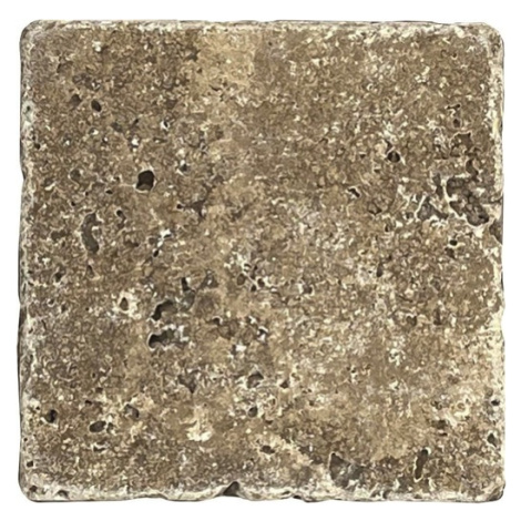 Obklad Mosavit Travertino noce 10x10 cm mat TRAVERTINONO