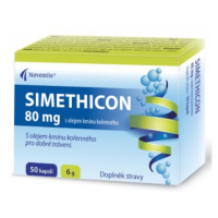 NOVENTIS Simethicon 80 mg s olejom rasce lúčnej 50 kapsúl