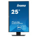 iiyama ProLite/XUB2595WSU-B5/25"/IPS/FHD/75Hz/4ms/Black/3R